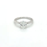 Oval Brilliant Solitaire Engagement Ring
